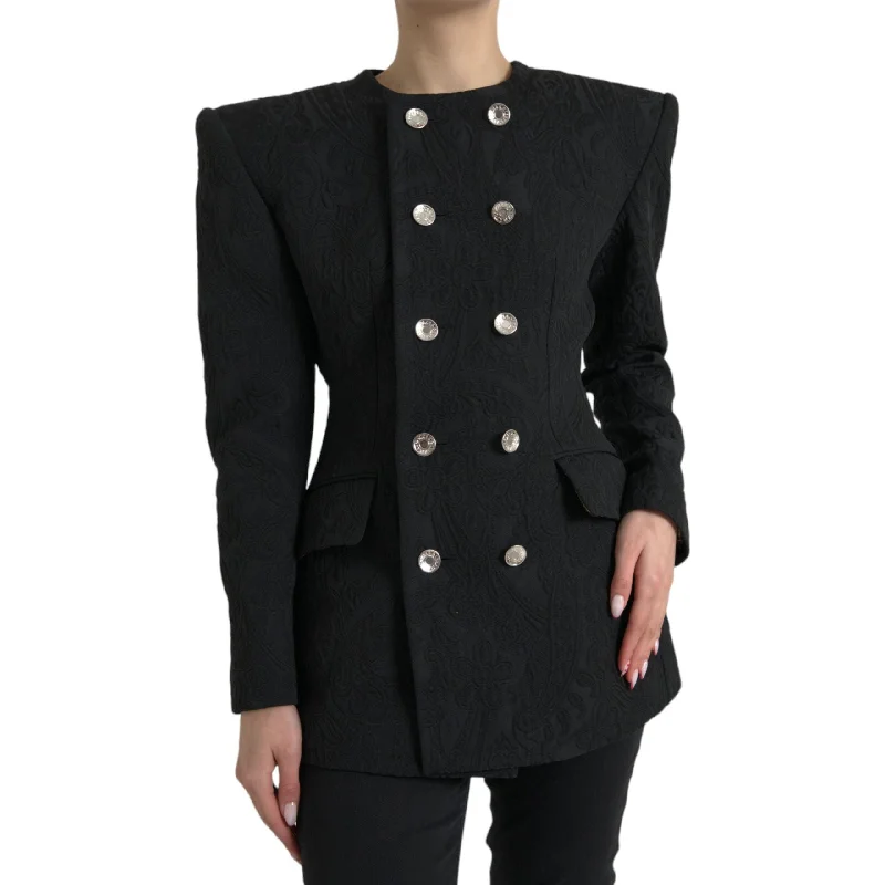 Dolce & Gabbana Elegant Double Breasted Blazer Jacket